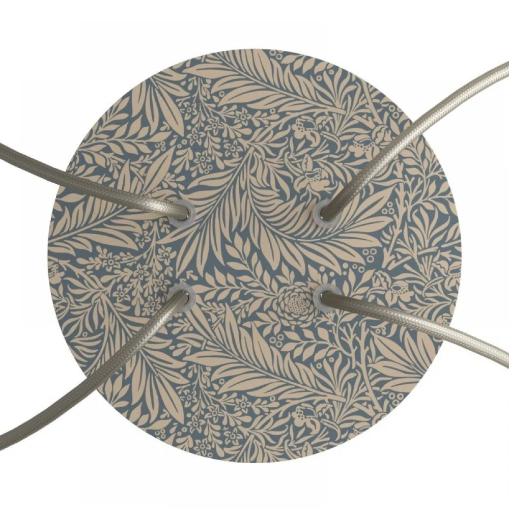 Ροζέτα Rose-One 200mm Στρογγυλή με 4 Τρύπες Σε Διάφορα Σχέδια - Creative Cables