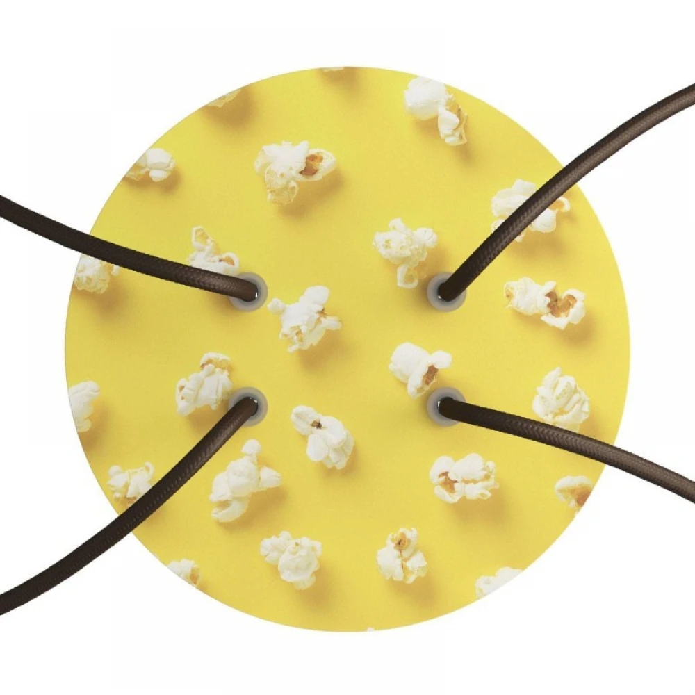 Ροζέτα Rose-One 200mm Στρογγυλή με 4 Τρύπες Σε Διάφορα Σχέδια - Creative Cables