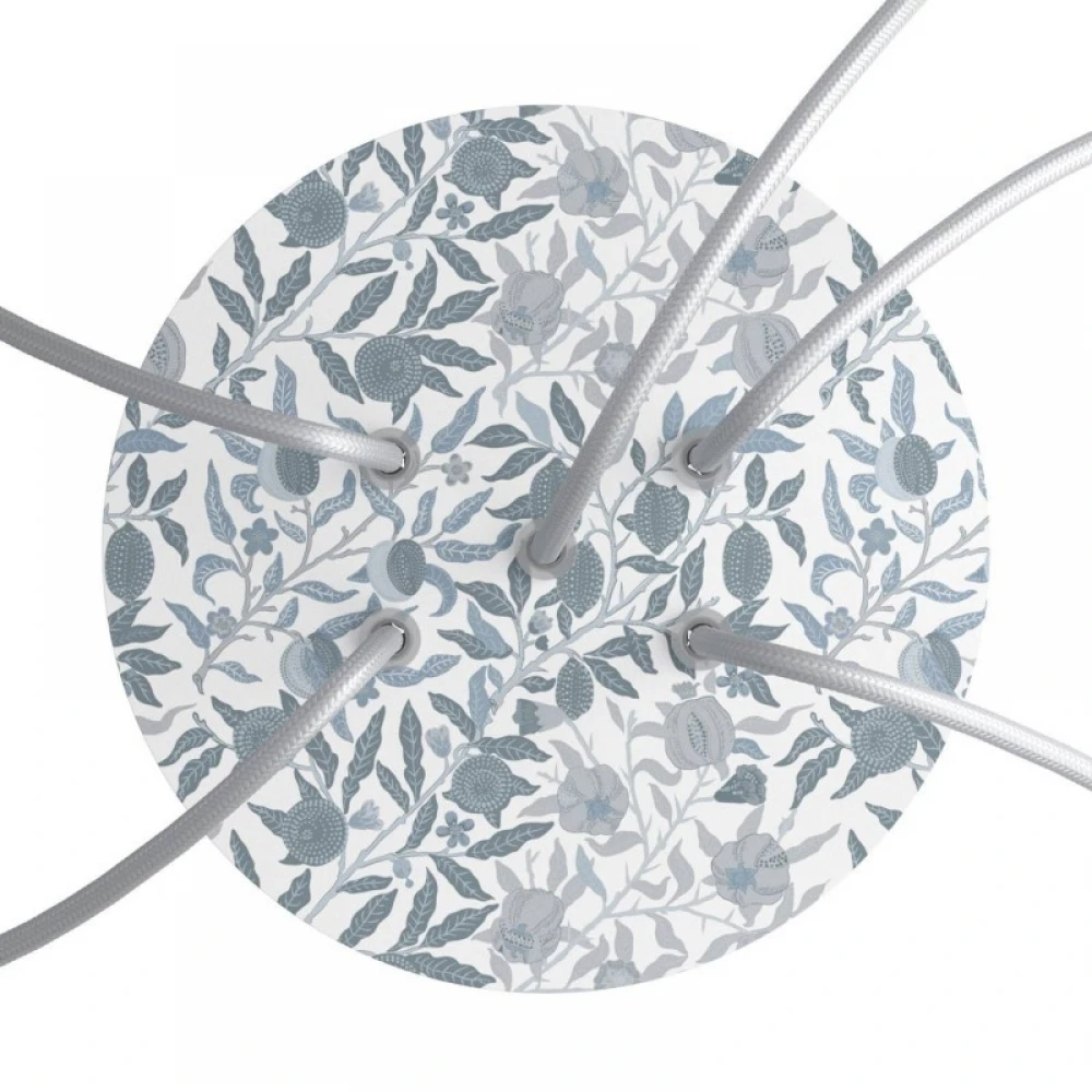 Ροζέτα Rose-One 200mm Στρογγυλή με 5 Τρύπες Σε Διάφορα Σχέδια - Creative Cables