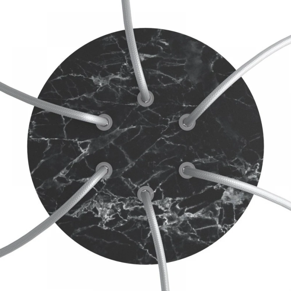 Ροζέτα Rose-One 200mm Στρογγυλή με 6 Τρύπες Σε Διάφορα Σχέδια - Creative Cables