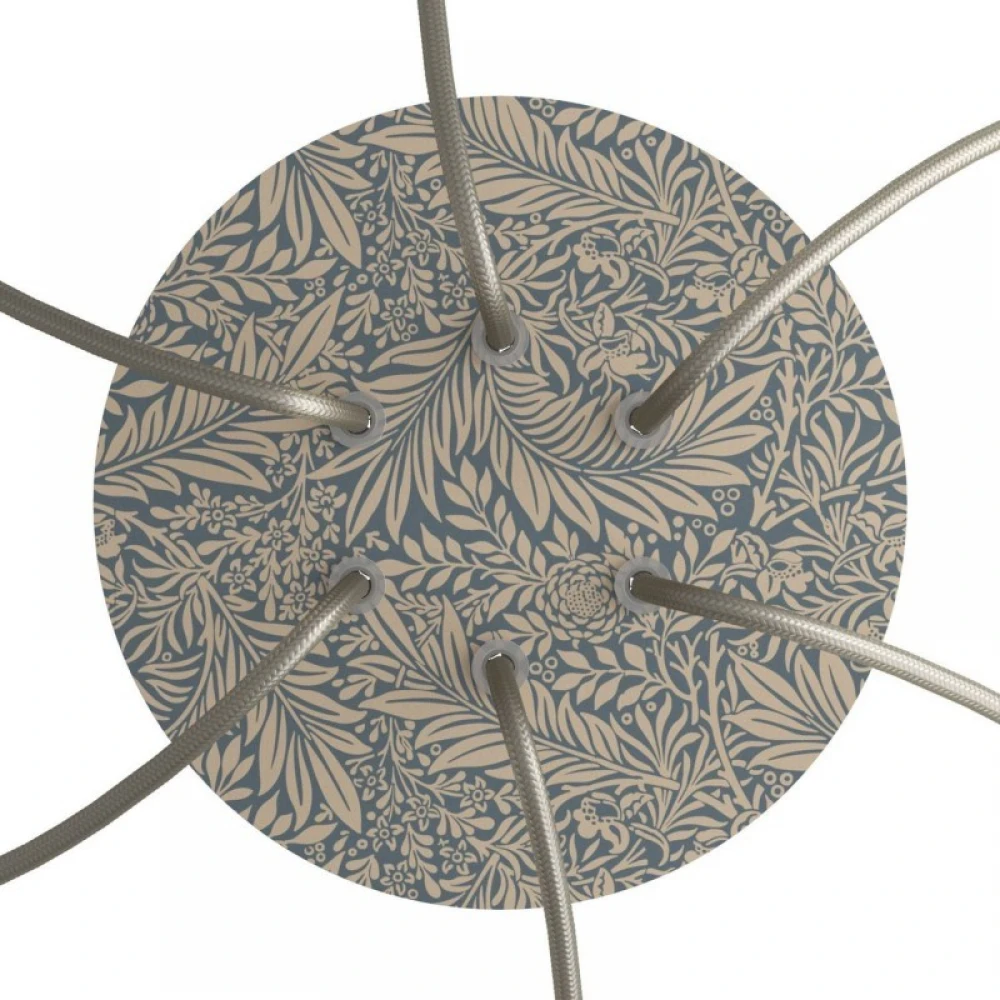 Ροζέτα Rose-One 200mm Στρογγυλή με 6 Τρύπες Σε Διάφορα Σχέδια - Creative Cables