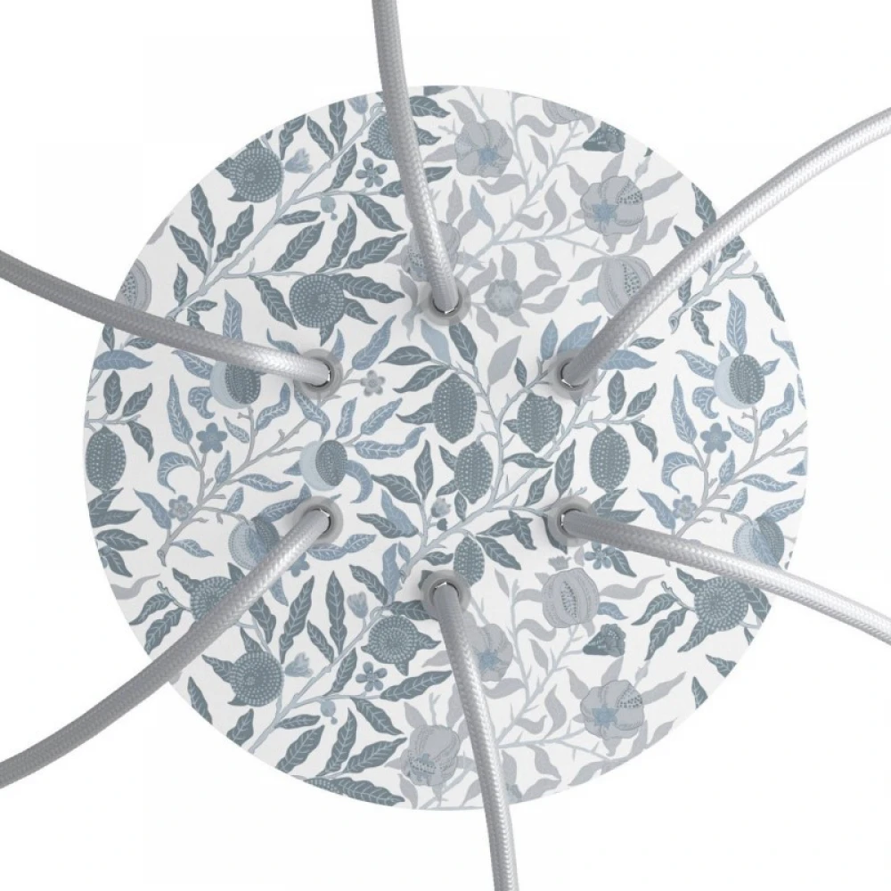 Ροζέτα Rose-One 200mm Στρογγυλή με 6 Τρύπες Σε Διάφορα Σχέδια - Creative Cables