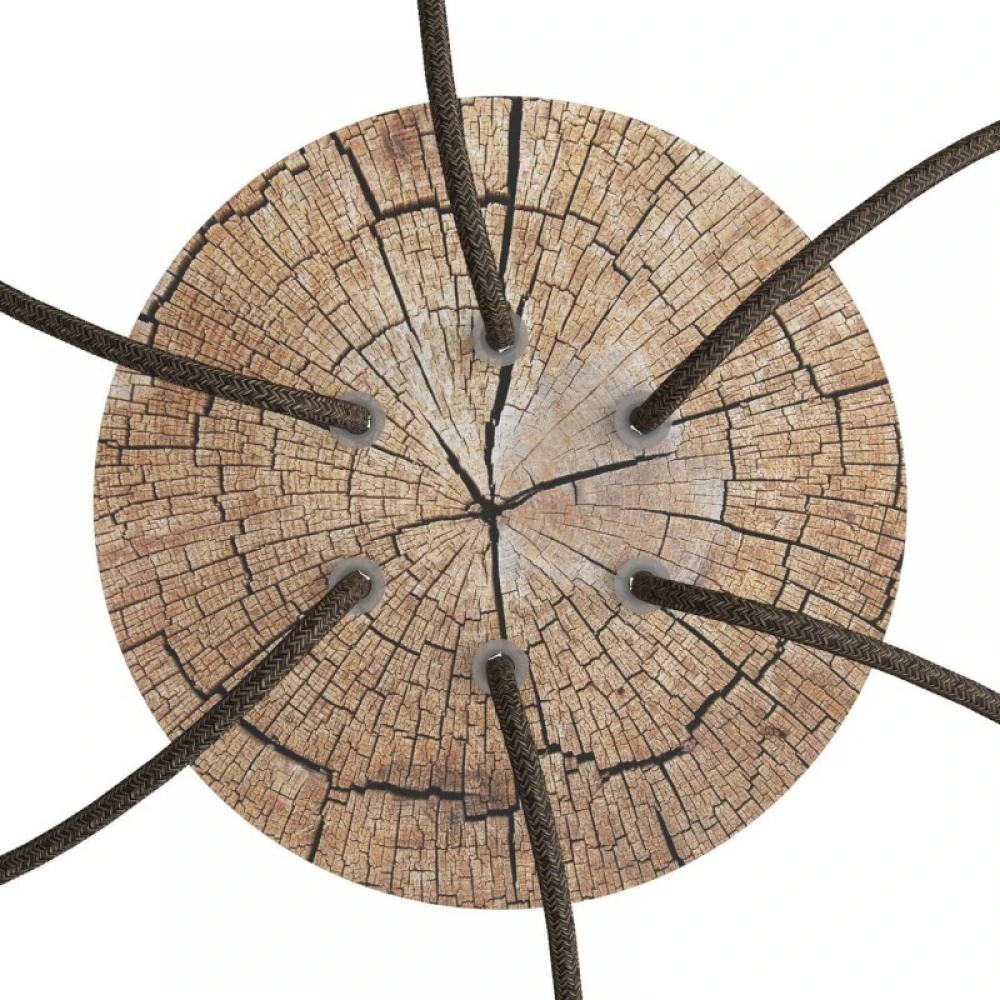 Ροζέτα Rose-One 200mm Στρογγυλή με 6 Τρύπες Σε Διάφορα Σχέδια - Creative Cables