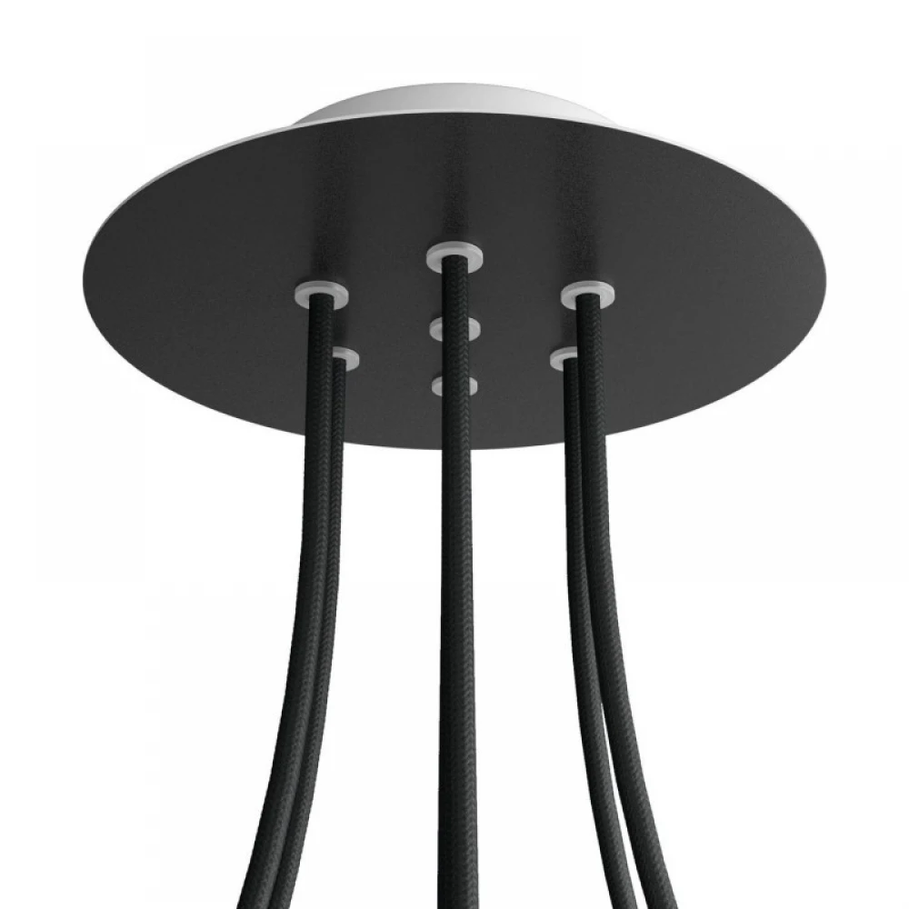 Ροζέτα Rose-One 200mm Στρογγυλή με 7 Τρύπες Σε Διάφορα Σχέδια - Creative Cables