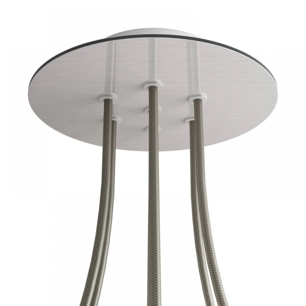 Ροζέτα Rose-One 200mm Στρογγυλή με 7 Τρύπες Σε Διάφορα Σχέδια - Creative Cables