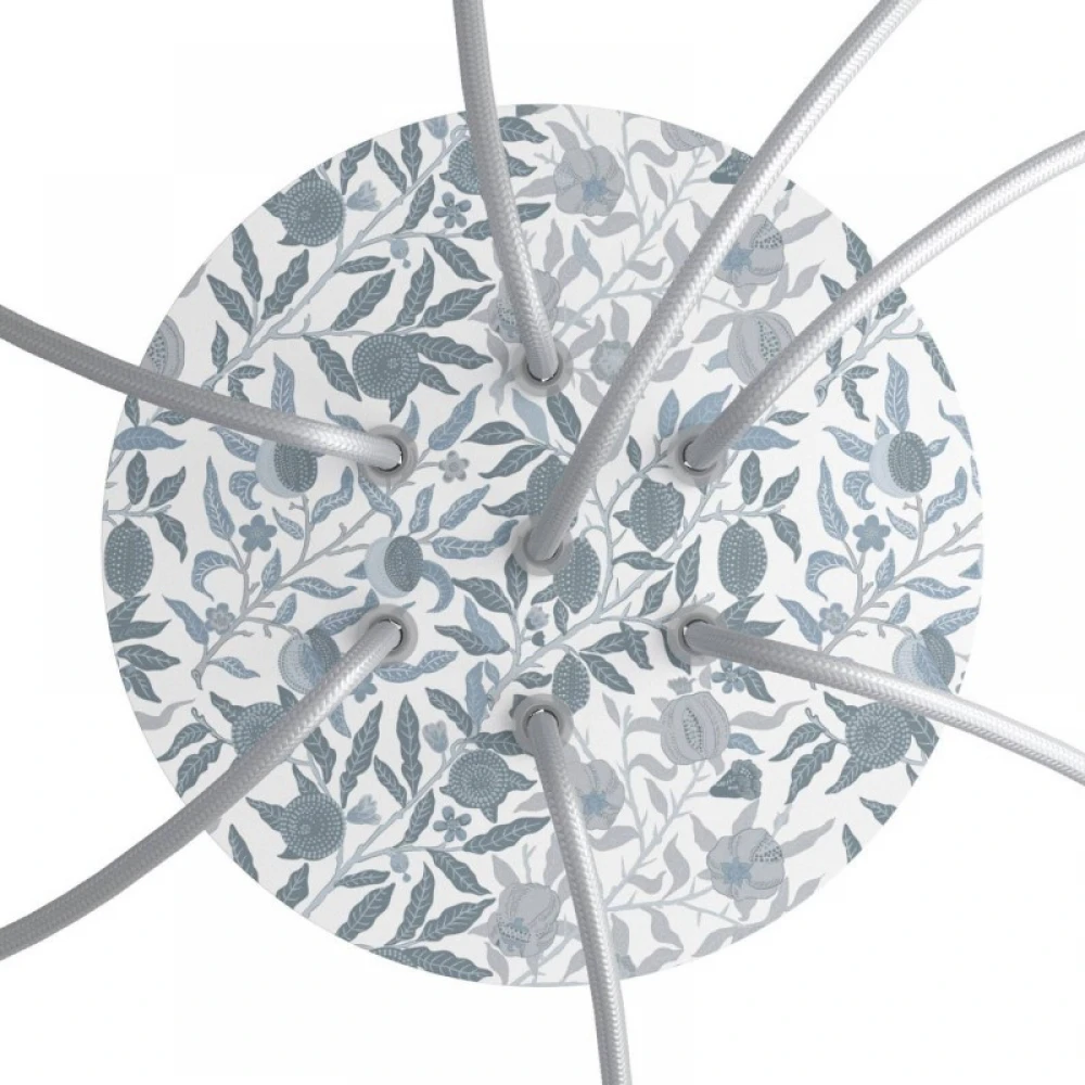 Ροζέτα Rose-One 200mm Στρογγυλή με 7 Τρύπες Σε Διάφορα Σχέδια - Creative Cables