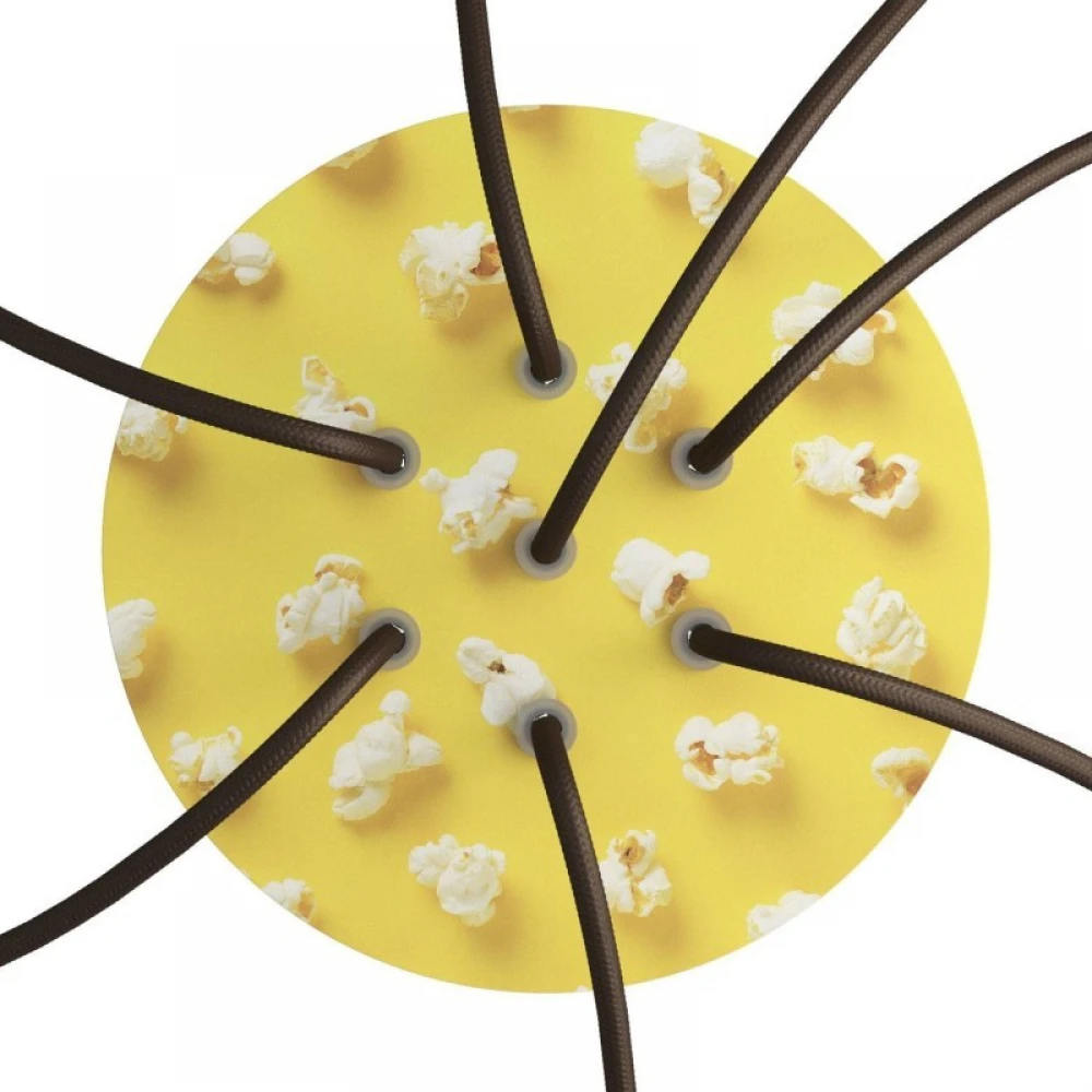 Ροζέτα Rose-One 200mm Στρογγυλή με 7 Τρύπες Σε Διάφορα Σχέδια - Creative Cables