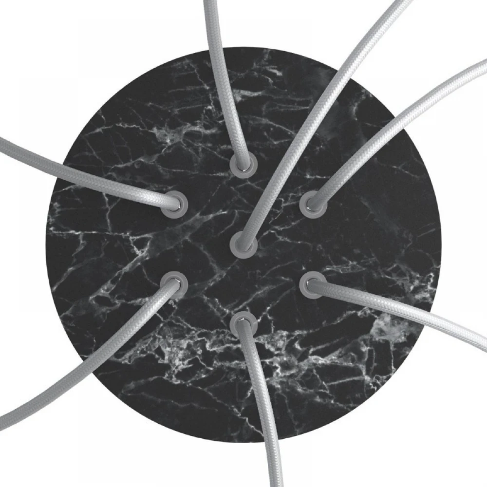 Ροζέτα Rose-One 200mm Στρογγυλή με 7 Τρύπες Σε Διάφορα Σχέδια - Creative Cables