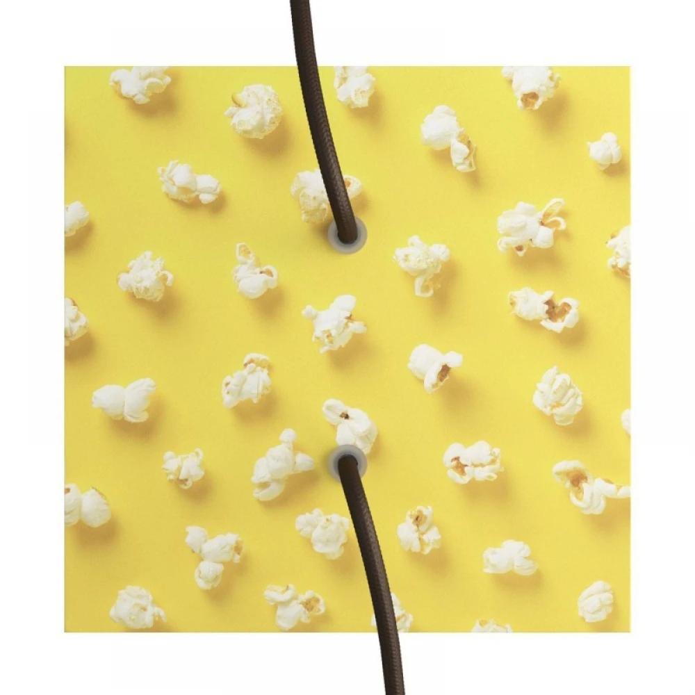 Ροζέτα Rose-One 200mm Τετράγωνη με 2 Τρύπες Σε Διάφορα Σχέδια - Creative Cables