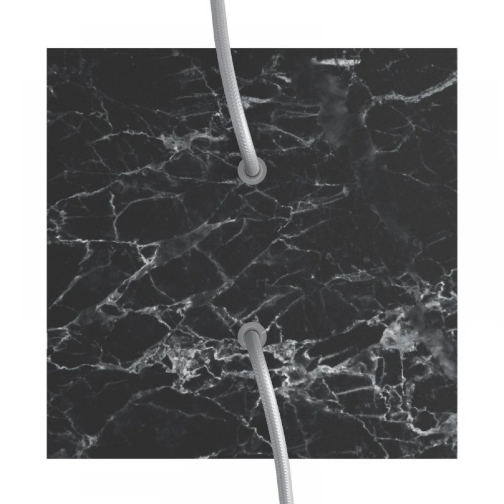 Ροζέτα Rose-One 200mm Τετράγωνη με 2 Τρύπες Σε Διάφορα Σχέδια - Creative Cables