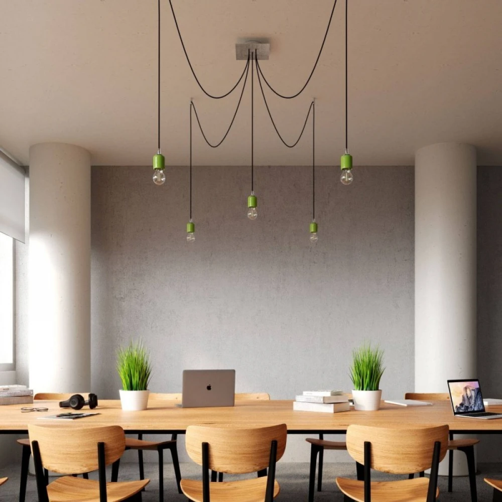 Ροζέτα Rose-One 200mm Τετράγωνη με 5 Τρύπες Στην Σειρά Σε Διάφορα Σχέδια - Creative Cables