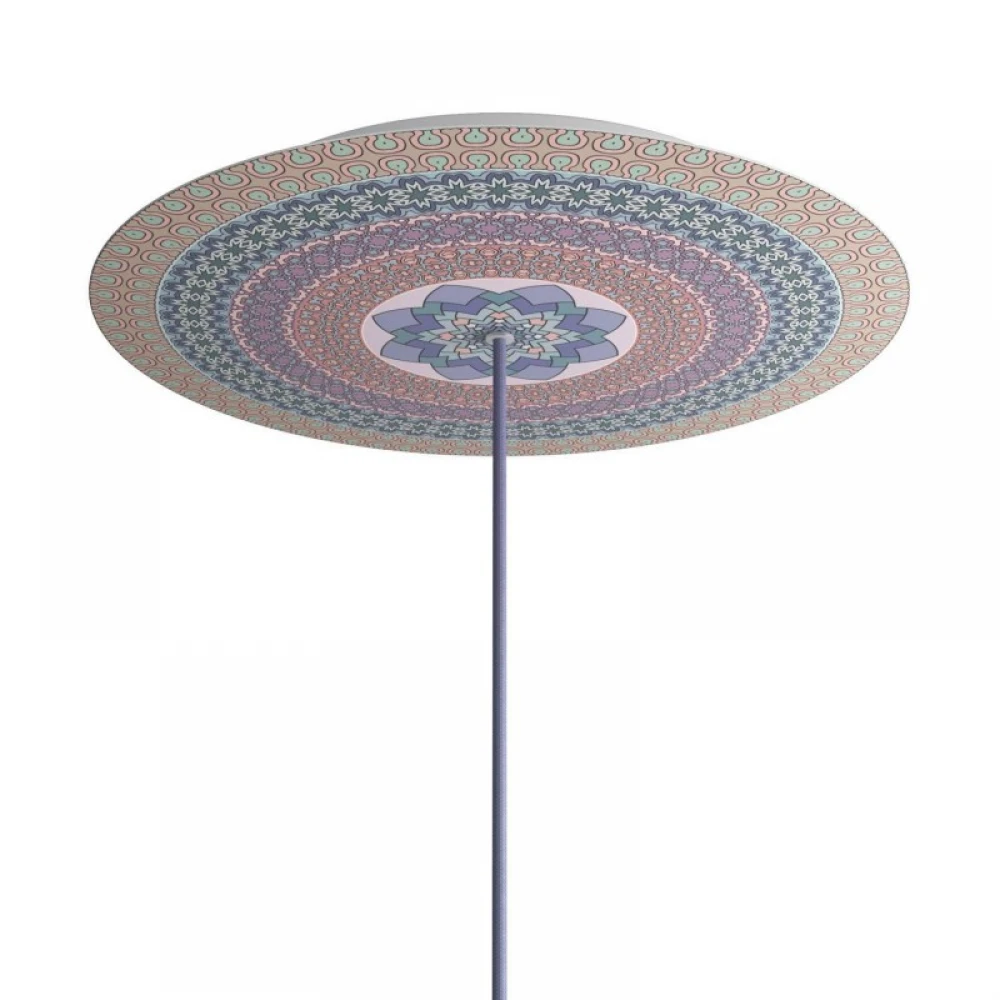 Ροζέτα Rose-One 400mm Στρογγυλή με 1 Τρύπα Σε Mandala Varanasi Σχέδιo - Creative Cables