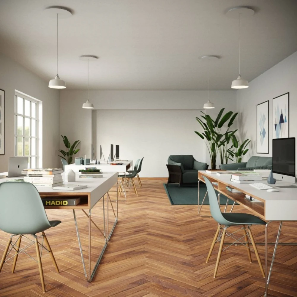 Ροζέτα Rose-One 400mm Στρογγυλή με 1 Τρύπα Σε Blossom Σχέδιo - Creative Cables