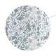 Ροζέτα Rose-One 400mm Στρογγυλή με 1 Τρύπα Σε Blossom Σχέδιo - Creative Cables