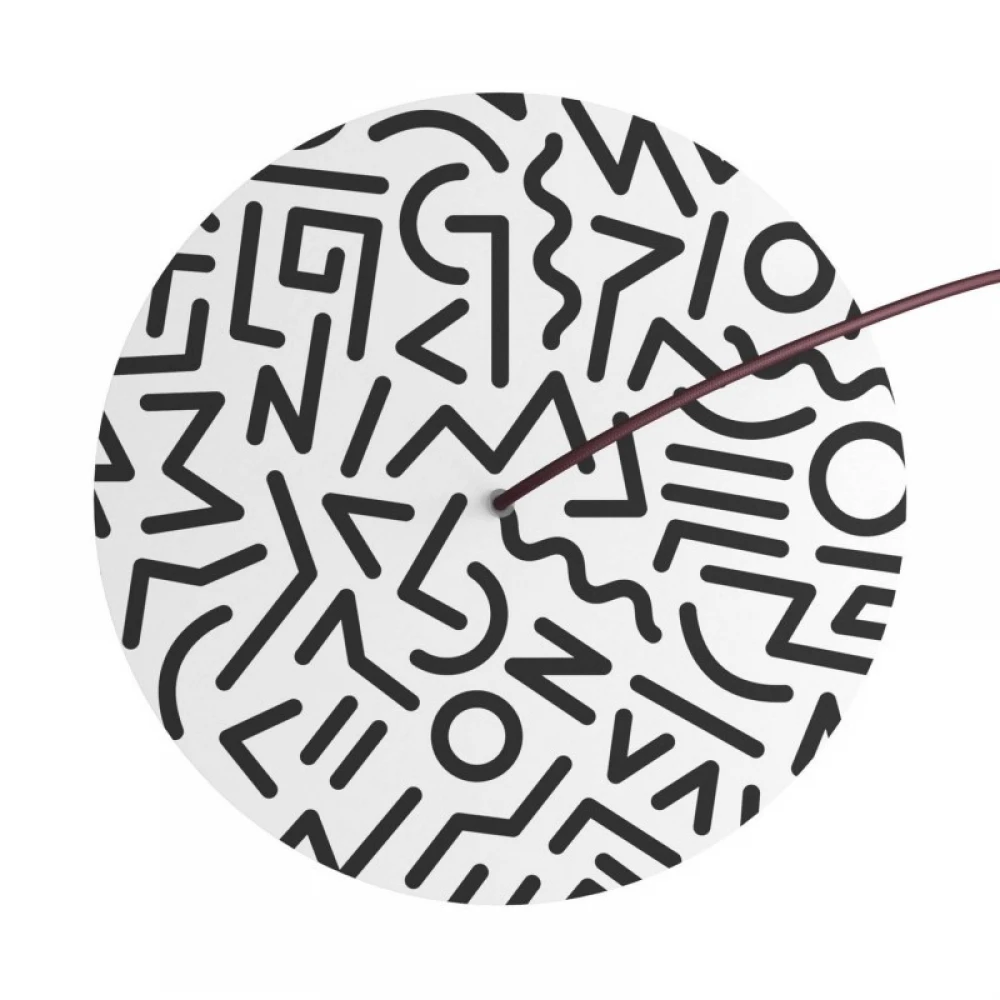 Ροζέτα Rose-One 400mm Στρογγυλή με 1 Τρύπα Σε Street Art Σχέδιo - Creative Cables