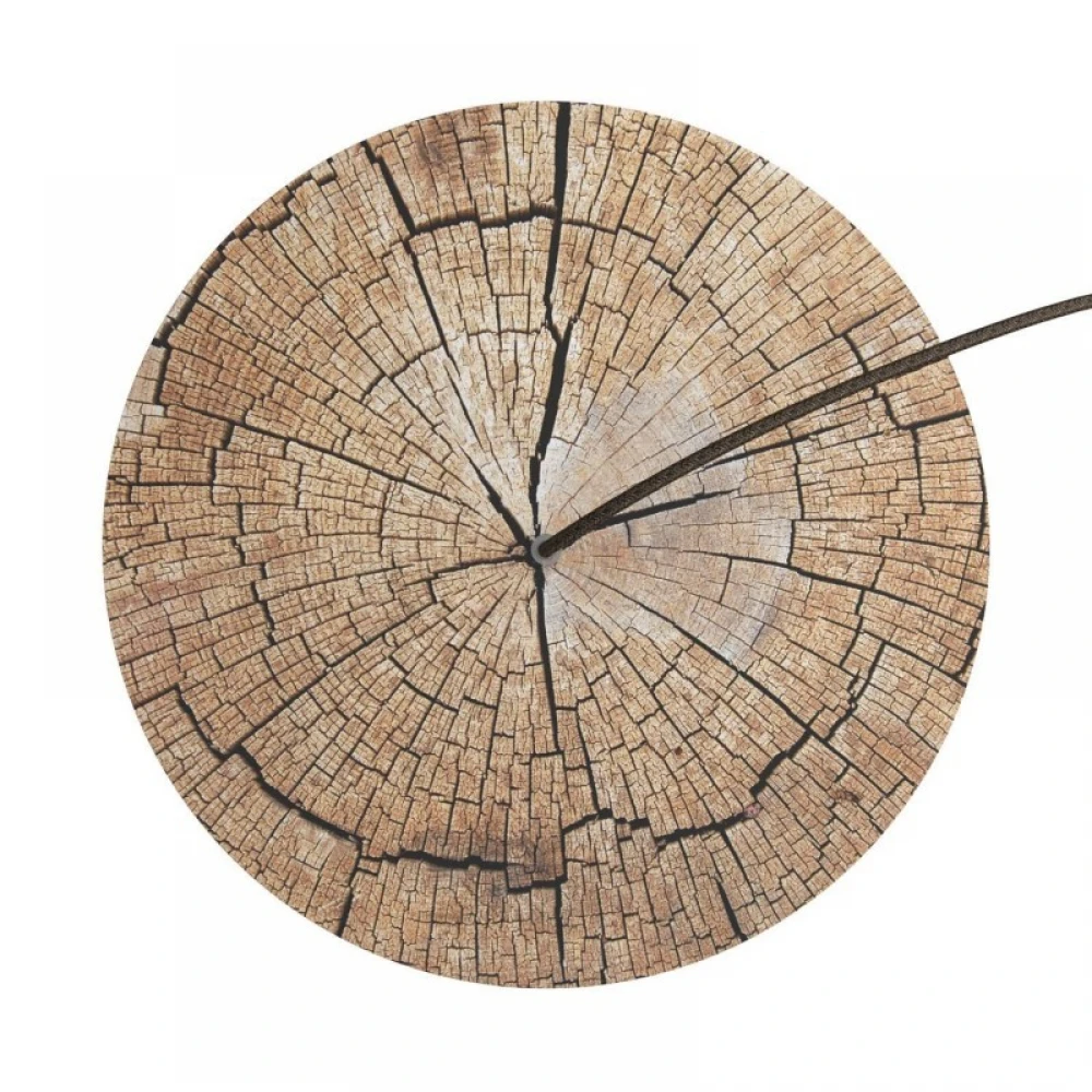 Ροζέτα Rose-One 400mm Στρογγυλή με 1 Τρύπα Σε Σχέδιo Ξύλου - Creative Cables