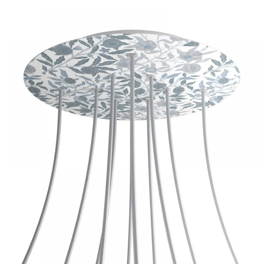 Ροζέτα Rose-One 400mm Στρογγυλή με 10 Τρύπες Σε Διάφορα Σχέδια - Creative Cables