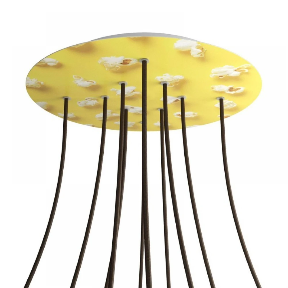 Ροζέτα Rose-One 400mm Στρογγυλή με 10 Τρύπες Σε Διάφορα Σχέδια - Creative Cables