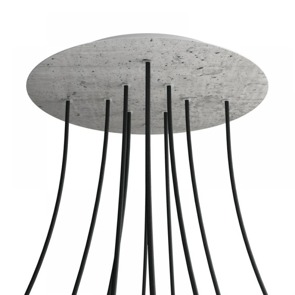 Ροζέτα Rose-One 400mm Στρογγυλή με 10 Τρύπες Σε Διάφορα Σχέδια - Creative Cables