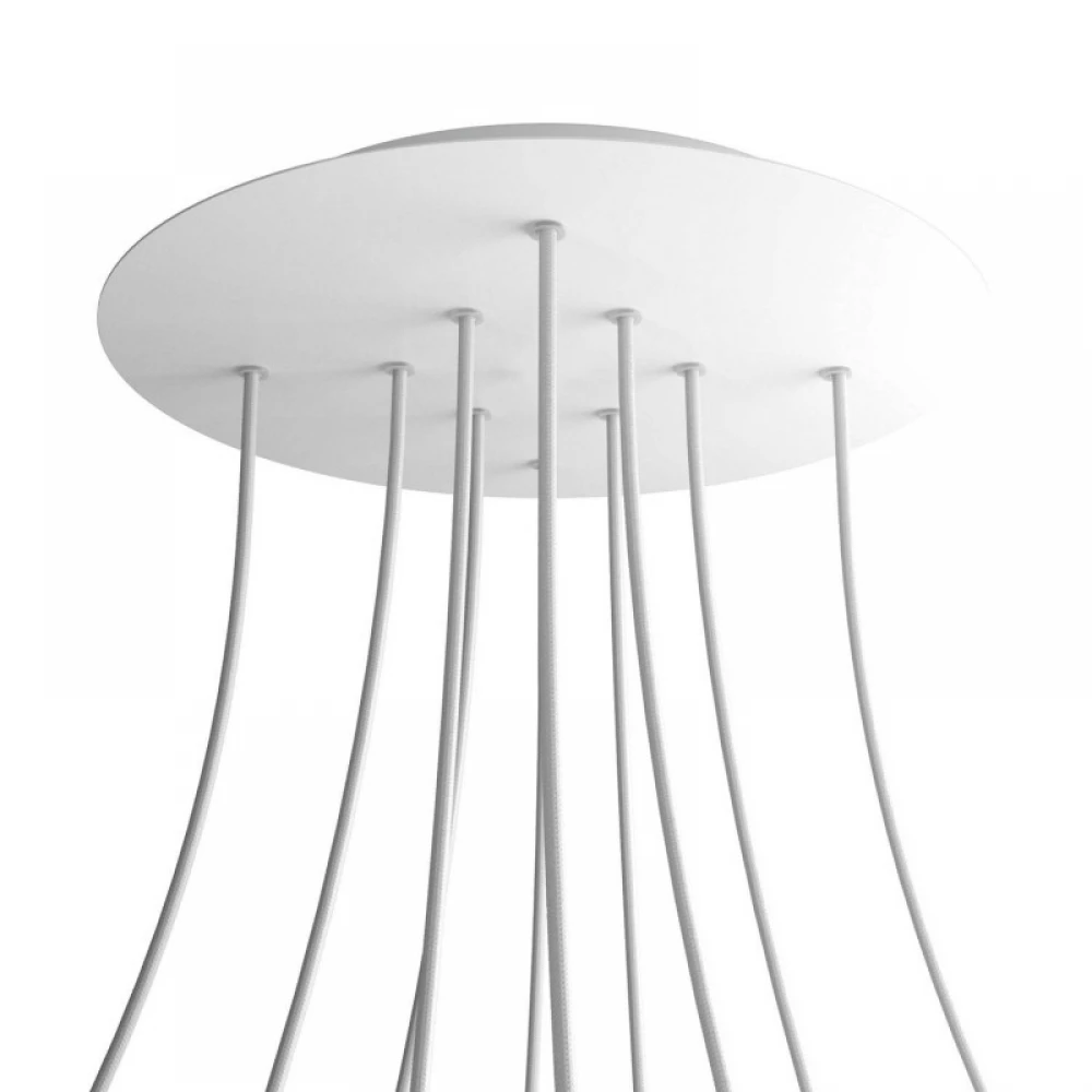 Ροζέτα Rose-One 400mm Στρογγυλή με 10 Τρύπες Σε Διάφορα Σχέδια - Creative Cables