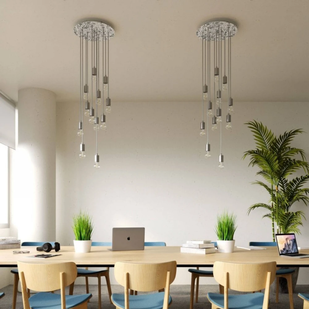 Ροζέτα Rose-One 400mm Στρογγυλή με 12 Τρύπες Palette - Creative Cables