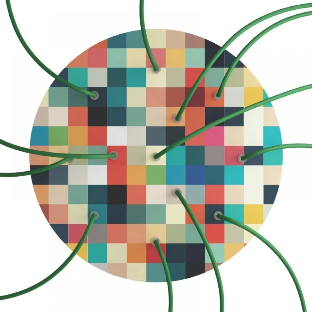 Ροζέτα Rose-One 400mm Στρογγυλή με 12 Τρύπες Palette - Creative Cables