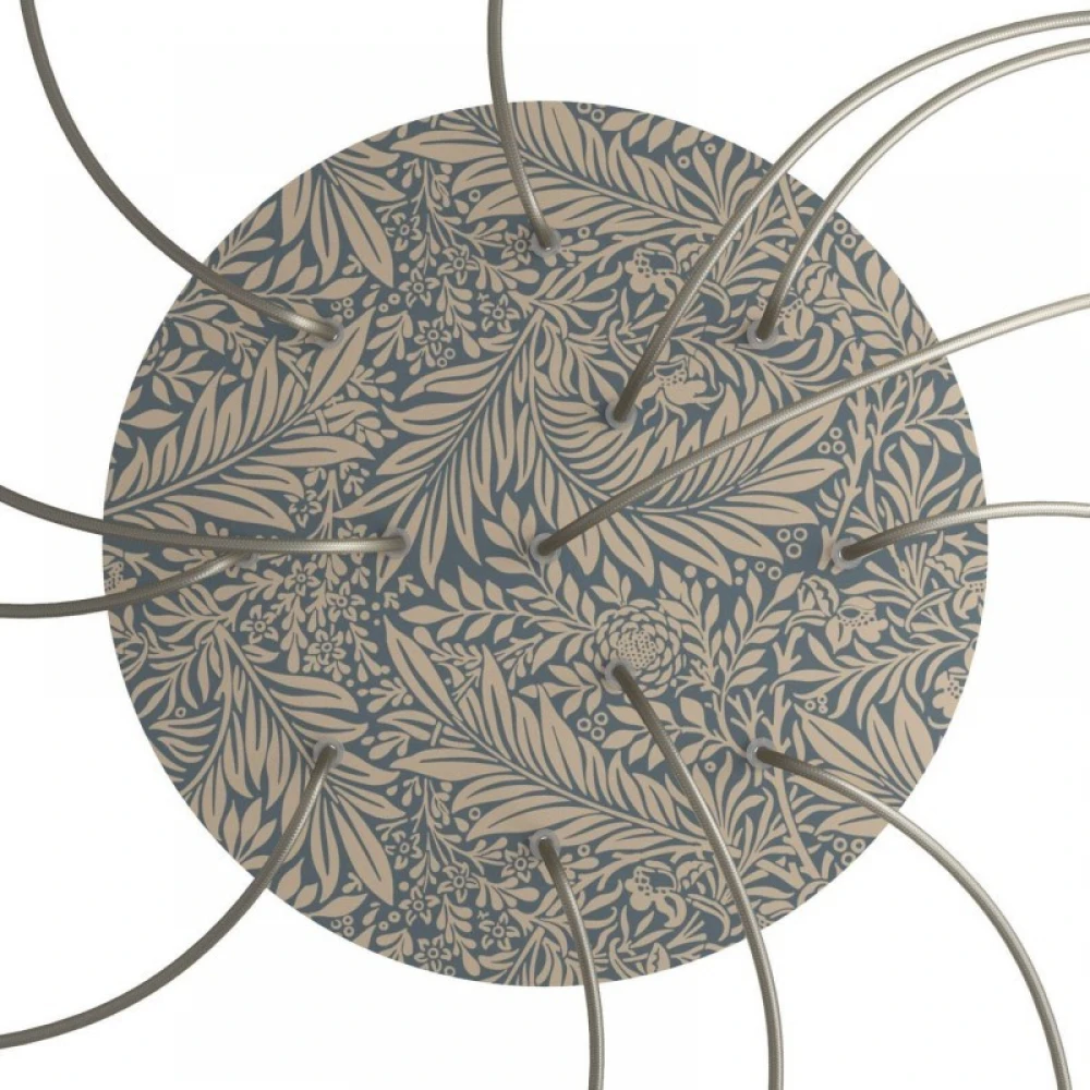 Ροζέτα Rose-One 400mm Στρογγυλή με 12 Τρύπες Damasco - Creative Cables