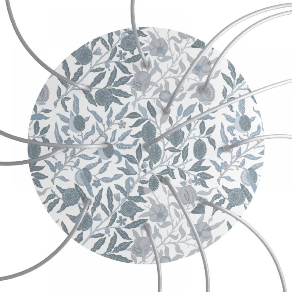 Ροζέτα Rose-One 400mm Στρογγυλή με 12 Τρύπες Blossom - Creative Cables