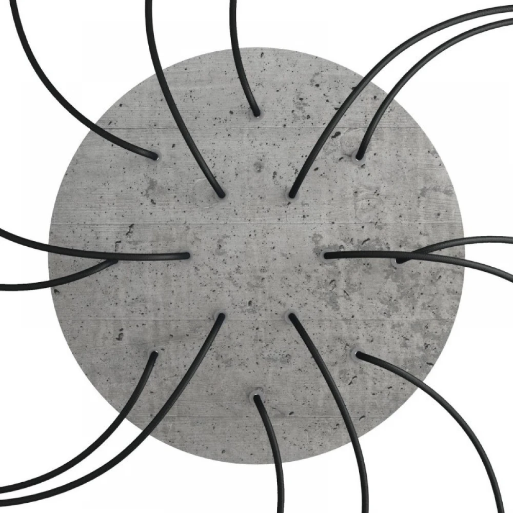 Ροζέτα Rose-One 400mm Στρογγυλή με 14 Τρύπες Σε Διάφορα Σχέδια - Creative Cables