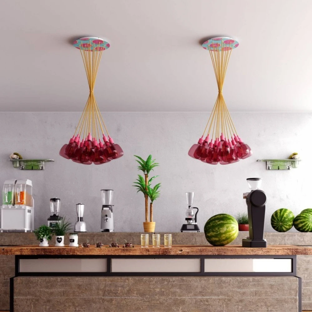 Ροζέτα Rose-One 400mm Στρογγυλή με 14 Τρύπες Σε Διάφορα Σχέδια - Creative Cables