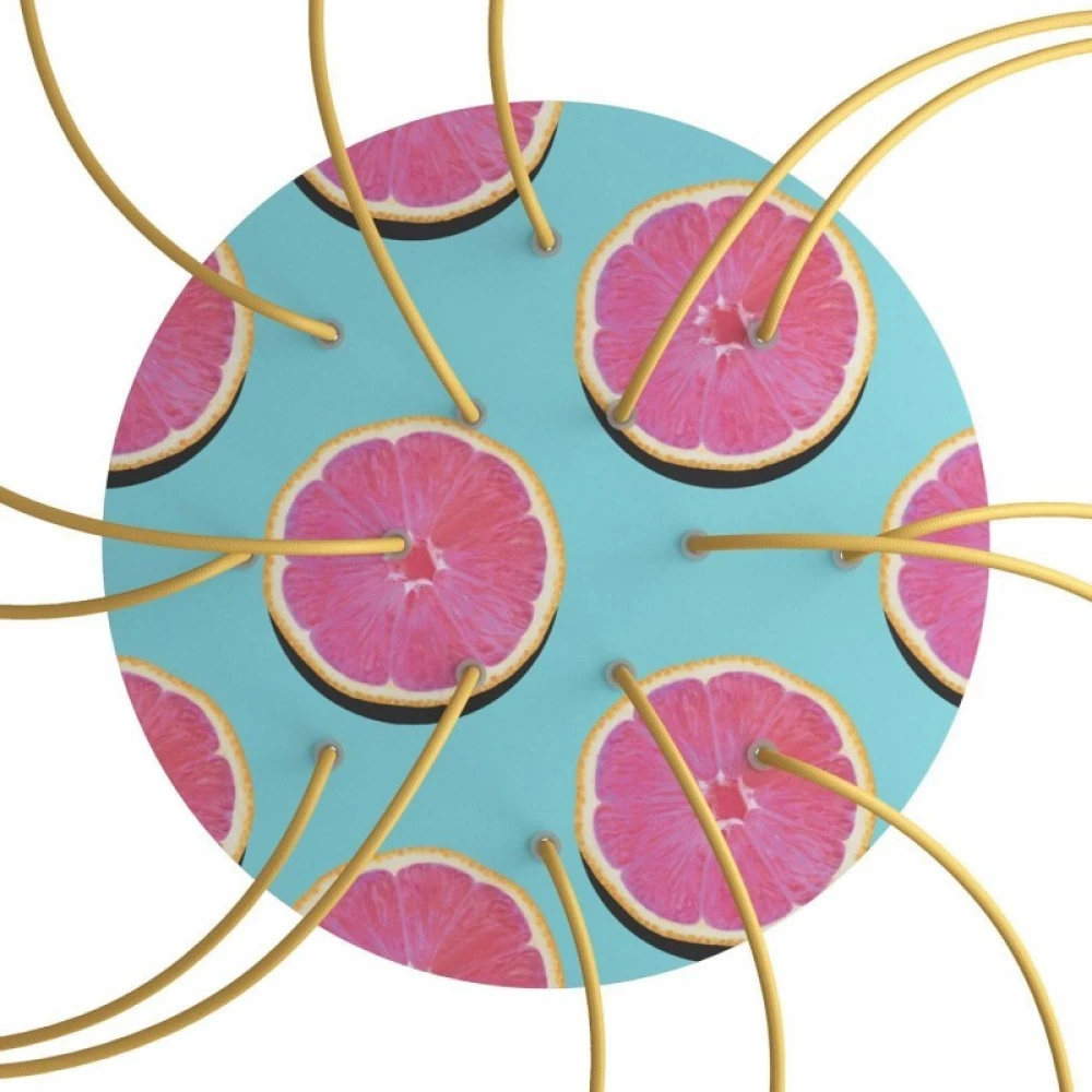 Ροζέτα Rose-One 400mm Στρογγυλή με 14 Τρύπες Σε Διάφορα Σχέδια - Creative Cables