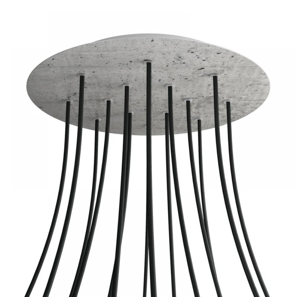 Ροζέτα Rose-One 400mm Στρογγυλή με 14 Τρύπες Σε Διάφορα Σχέδια - Creative Cables