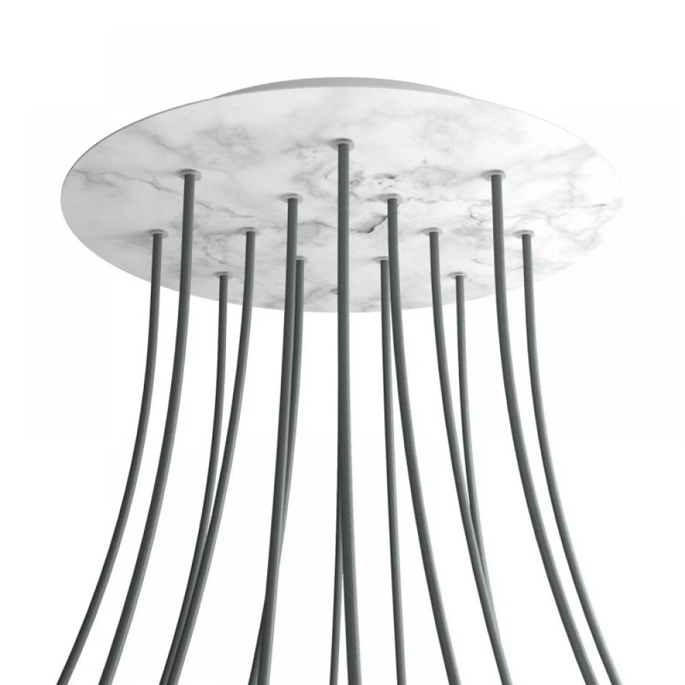 Ροζέτα Rose-One 400mm Στρογγυλή με 14 Τρύπες Σε Διάφορα Σχέδια - Creative Cables