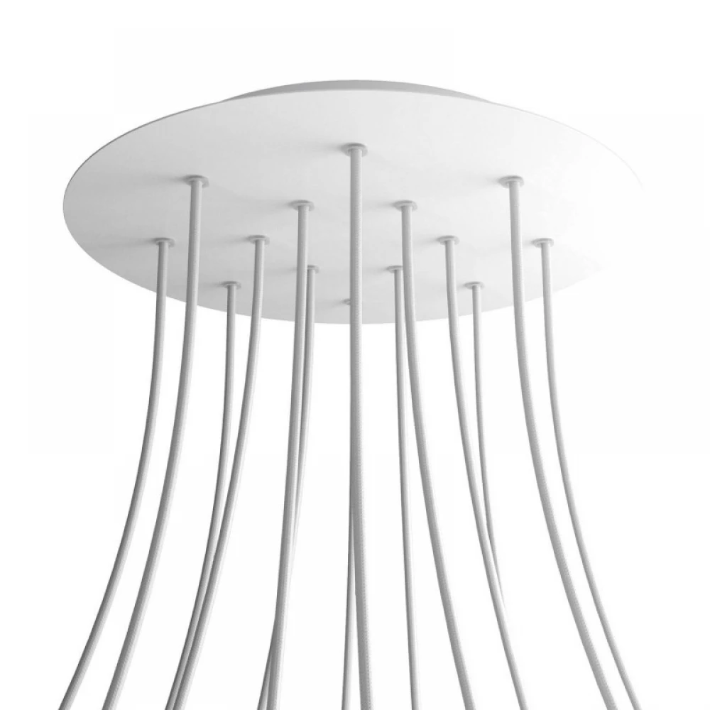 Ροζέτα Rose-One 400mm Στρογγυλή με 14 Τρύπες Σε Διάφορα Σχέδια - Creative Cables