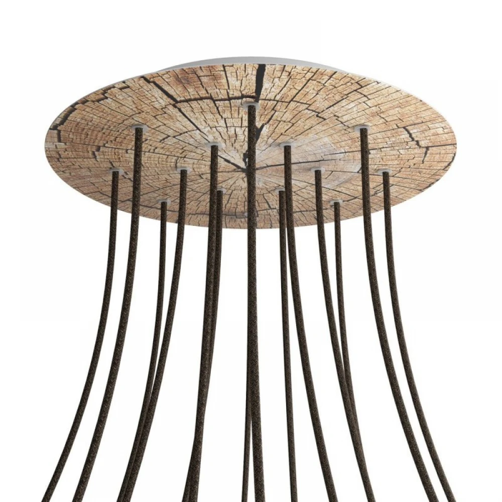 Ροζέτα Rose-One 400mm Στρογγυλή με 14 Τρύπες Σε Διάφορα Σχέδια - Creative Cables