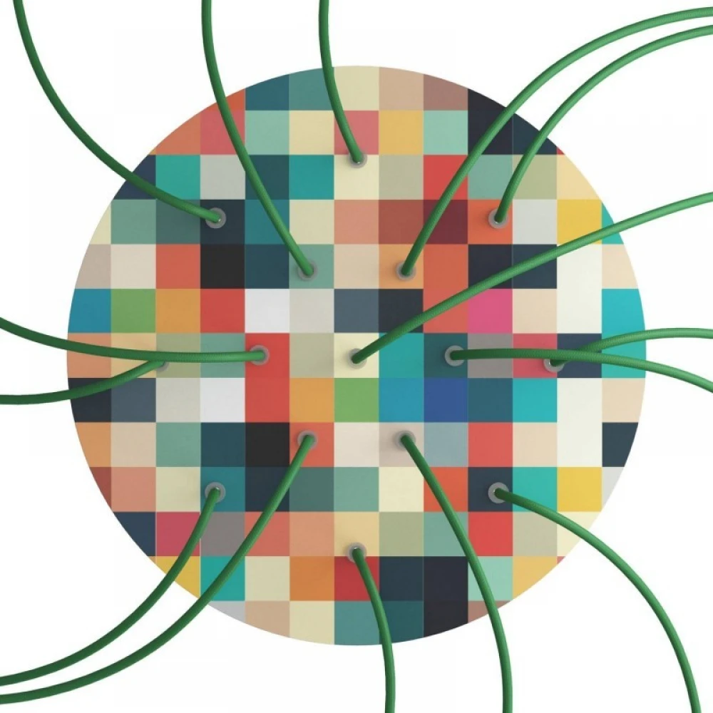 Ροζέτα Rose-One 400mm Στρογγυλή με 15 Τρύπες Palette - Creative Cables