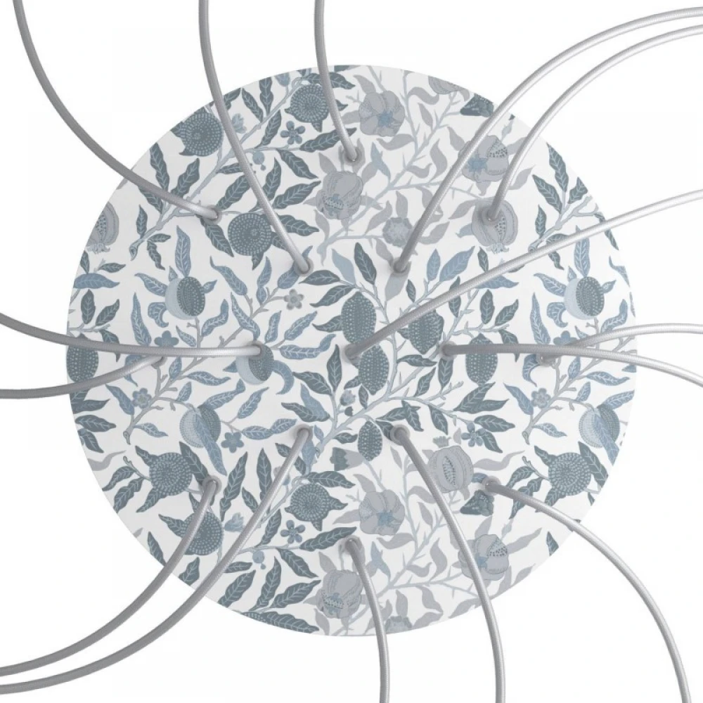 Ροζέτα Rose-One 400mm Στρογγυλή με 15 Τρύπες Blossom - Creative Cables