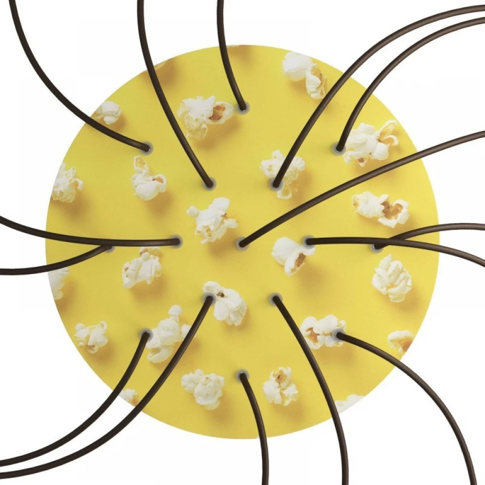 Ροζέτα Rose-One 400mm Στρογγυλή με 15 Τρύπες Pop-Corn - Creative Cables