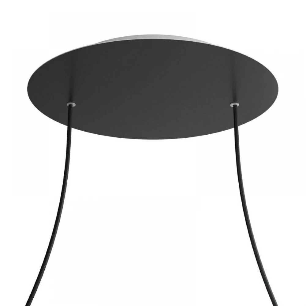 Ροζέτα Rose-One 400mm Στρογγυλή με 2 Τρύπες Σε Διάφορα Σχέδια - Creative Cables