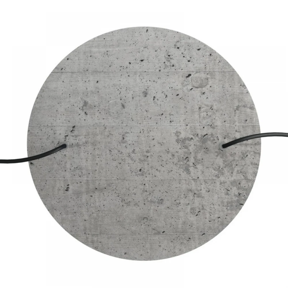 Ροζέτα Rose-One 400mm Στρογγυλή με 2 Τρύπες Σε Διάφορα Σχέδια - Creative Cables