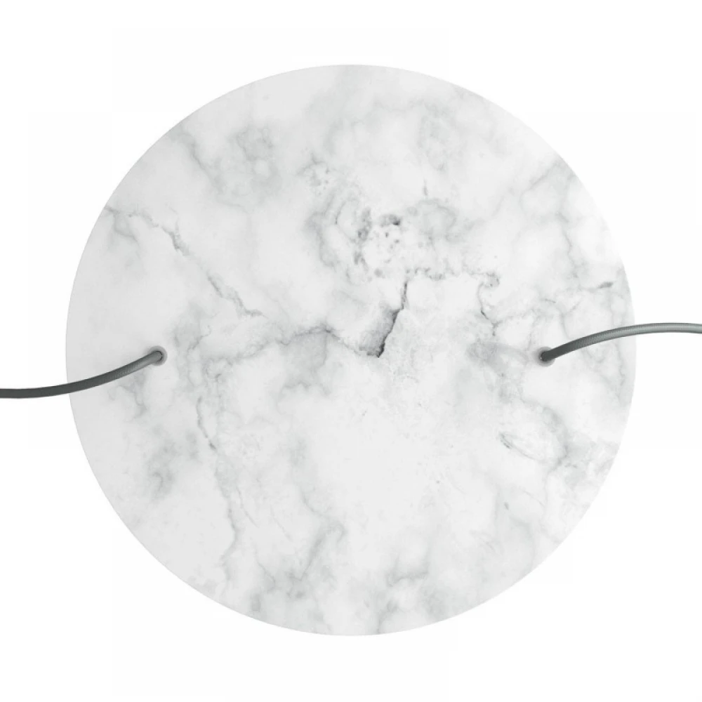 Ροζέτα Rose-One 400mm Στρογγυλή με 2 Τρύπες Σε Διάφορα Σχέδια - Creative Cables