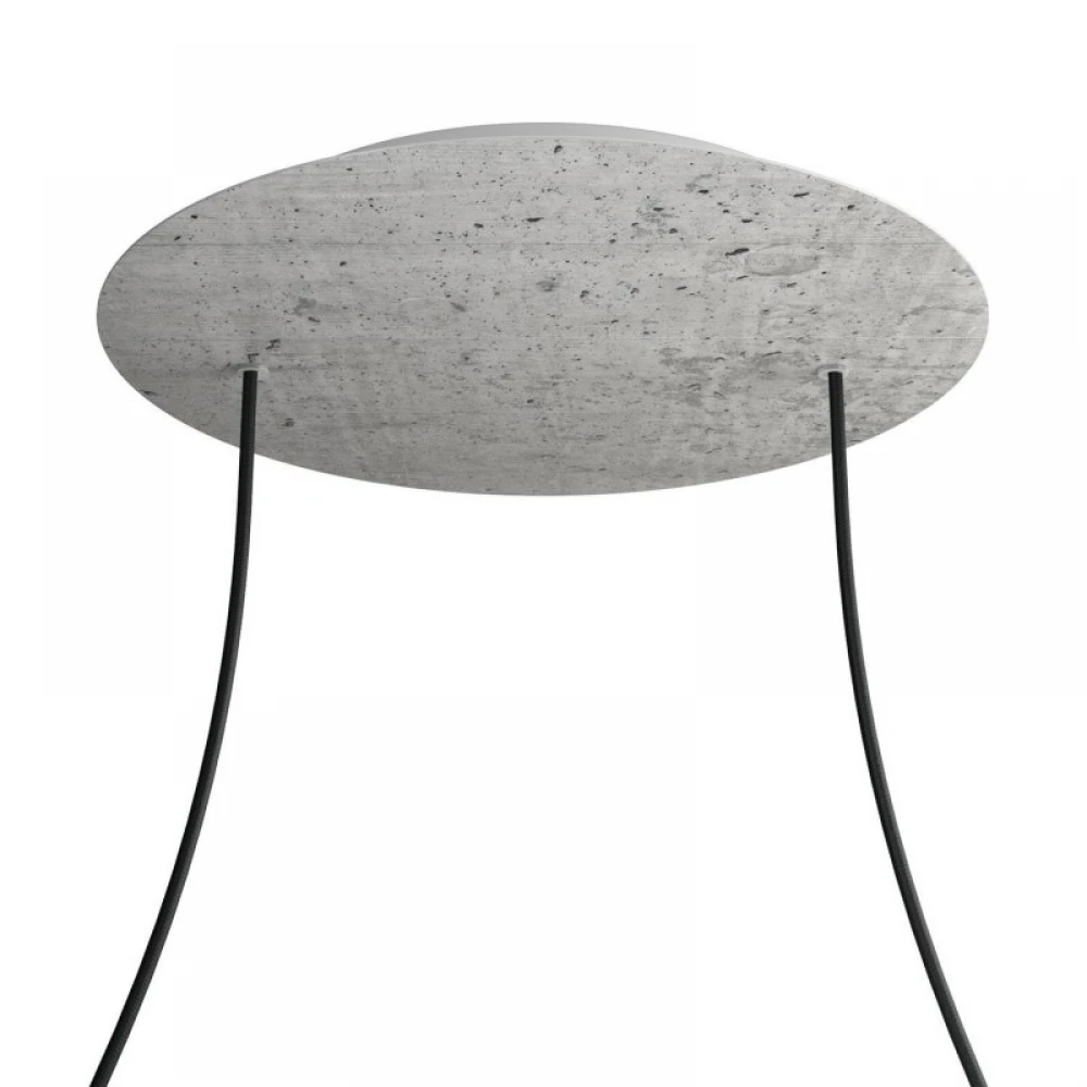 Ροζέτα Rose-One 400mm Στρογγυλή με 2 Τρύπες Σε Διάφορα Σχέδια - Creative Cables