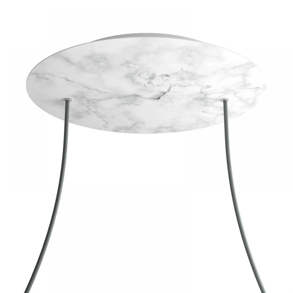 Ροζέτα Rose-One 400mm Στρογγυλή με 2 Τρύπες Σε Διάφορα Σχέδια - Creative Cables