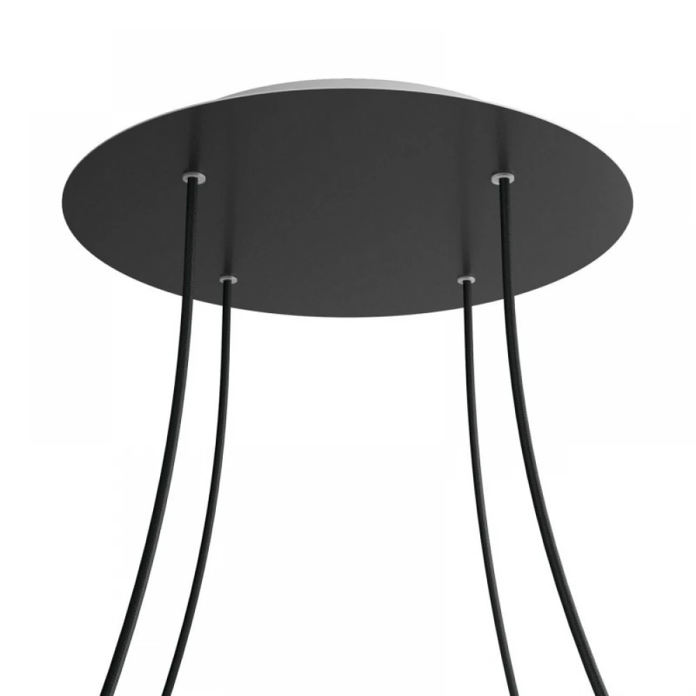 Ροζέτα Rose-One 400mm Στρογγυλή με 4 Τρύπες Σε Διάφορα Σχέδια - Creative Cables