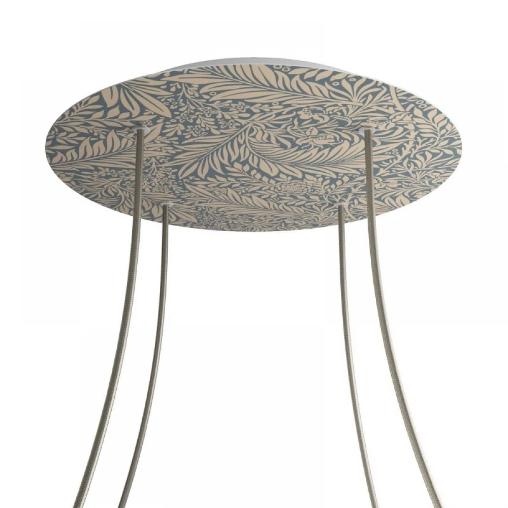 Ροζέτα Rose-One 400mm Στρογγυλή με 4 Τρύπες Σε Διάφορα Σχέδια - Creative Cables