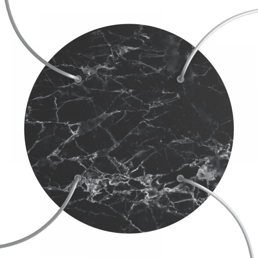 Ροζέτα Rose-One 400mm Στρογγυλή με 4 Τρύπες Σε Διάφορα Σχέδια - Creative Cables