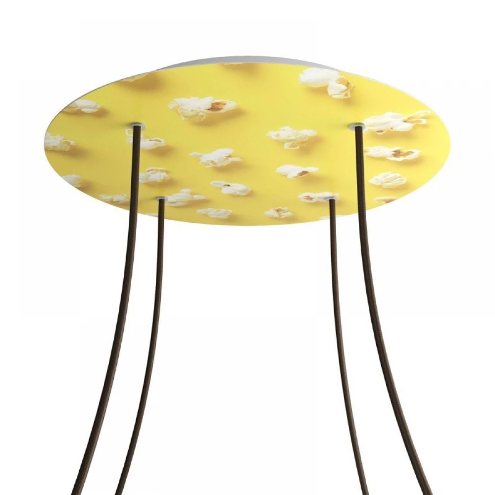 Ροζέτα Rose-One 400mm Στρογγυλή με 4 Τρύπες Σε Διάφορα Σχέδια - Creative Cables