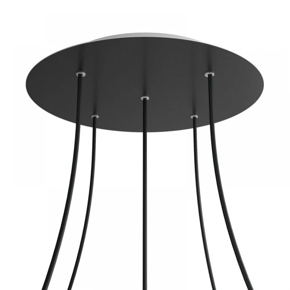 Ροζέτα Rose-One 400mm Στρογγυλή με 5 Τρύπες Σε Διάφορα Σχέδια - Creative Cables