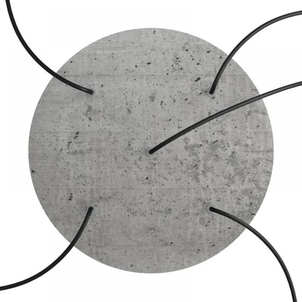 Ροζέτα Rose-One 400mm Στρογγυλή με 5 Τρύπες Σε Διάφορα Σχέδια - Creative Cables