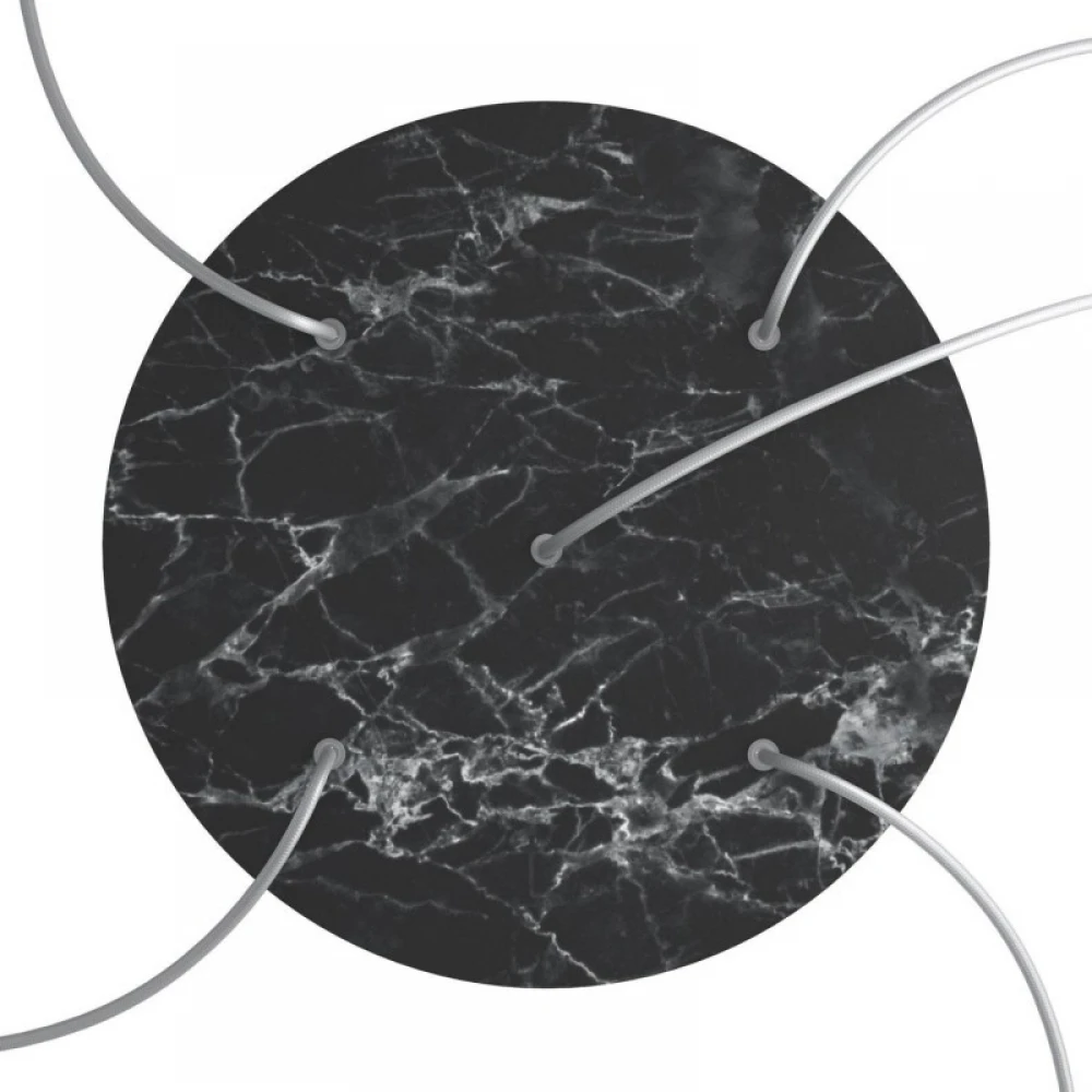 Ροζέτα Rose-One 400mm Στρογγυλή με 5 Τρύπες Σε Διάφορα Σχέδια - Creative Cables